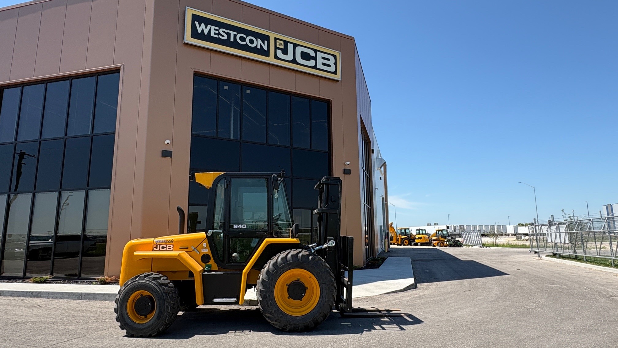 JCB 940-4 T4 Rough Terrain Forklift